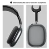 Custodia per cuffie Apple per custodia per cuffie Max Custodia in TPU morbida e trasparente per auricolari Bluetooth wireless Apple antiurto e anticaduta