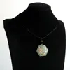 Подвесные ожерелья Chip Stone Amethysts Garnet Amazonite смола ожерель