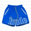 3A Designer Men RH Limited Rhude Shorts Summer Swim Kort knä längd Hip Hop High Street Sports Training Beach Pants Mens Elastic Midjan