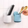 Bathroom Toothbrush Toothpaste Wall Mounted Storage Rack Kitchen Chopsticks Cutlery Drain Rack Inventory Wholesale