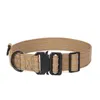 Outdoor Camouflage Carrying Pet Dog Rope Strap Hunting Dog Collar with Night Glow Line NO06-222