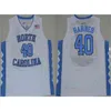 Chen37 2019 NCAA North Carolina Tar Heels 23 Michael 5 Nassir Little 15 Carter 32 Luke Maye Barnes Vintage UNC Blue Black White Men College Jerseys