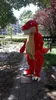 Orange Dinosaur Mascot Kostym Dragon Custom Fancy Costume Anime Kits Mascotte Fancy Dress Carnival Costume41252