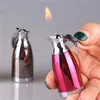 Briquet torche à Jet créatif flamme droite drôle coupe-vent Compact Mini briquet de poche en métal accessoires de cigarettes Gadgets pour homme Portable