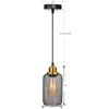 Hängslampor svart minimalistisk vintage burbelysning café/bar/fönster/loftlampa multi stil dekoration inomhusbelysning e27 ",