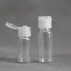 50pcs 5ml - 100 مل من البلاستيك Pet Clear Flip Lid Lit Bottles Cosmetic Shampoo حاويات سائل سائل قابلة لإعادة التعبئة 220726