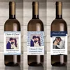 20 piezas Personalice la impresión Po Wine Wedding Pegatinas personalizadas Agregue su imagen Favores de dulces Etiquetas para botellas de regalo 220613