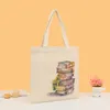 Economical 12oz Cotton Tote Bag Lightweight Reusable Grocery Shopping Cloth Bags(Option-Customize LOGO) Suitable for DIY RRA12886