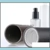 Paketleme Şişeleri Ofis Okulu İşletme Endüstriyel Buzlu Cam Kozmetik Kavanoz Pompası Plastik Woodg DHSBV