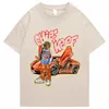 Chef Keef Harajuku hommes t-shirt Hip Hop Alphabet dessin animé coton été à manches courtes hommes 220408