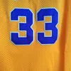 Shaq LSU 저지 Oneal Jersey Retro College Jersey 32 Yellow Purple Men 's Embroidery Basketball Jersys1670005