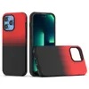 Gradiente Double Color Cellphone Hybrid Armour Phone Caso para Huawei Honor X8 X7 Nova9 SE Y7A Y9A Mate 40 Pro Plus Caso 2 em 1 TPU PC à prova de choques móveis à prova de traseiro