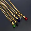 Pendant Necklaces Anniyo Hawaiian Multiple Colour Ball For Women Girls Crystal Jewelry Guam Micronesia Chuuk Pohnpei #256006Pendan230s