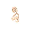 Moda Oro TotemClip Orecchino per Le Donne Senza Piercing Cartilagine Puck Rock Vintage Ear Cuff Ragazze Jewerly Regali GC1301