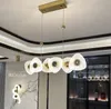 Farbe Emails Kronleuchter Lampen Kristall Für Master Schlafzimmer Post-moderne Einfache Lichter Wohnzimmer Esszimmer Anhänger beleuchtung