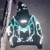 Mens Hoodies High Quality Reflective Missing Since Thursday Lighing Fashion Hoodie Men 1 Heavy Fabric Women Pullover Oversize Sweatshirts