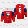 CeoMit Repubblica Ceca Filip Hronek 2019 IIHF World Championship Maglia Radko Gudas David Musil David Sklenicka Michal Moravcik Jakub Vrana Maglie