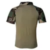 Zogaa Men Polo Tactical Polo Casual Solid Shirts For Men Short Sleeve Top Camouflage Men's Short Sleeve Polo Shirts Men 220702