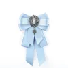 Broches Broches Rétro À La Main Tissu Arc Broche Ruban Strass Bowknot Cravate Revers Hommes Costume Col De Chemise De Noce Bijoux Gif Kirk2