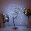 Luzes noturnas Fairy LED Light Christmas Tree Table Lamp Battery/USB Operado a cabeceira para o quarto Ano Decoração Desk Holiday Lightingnight Lightsnig