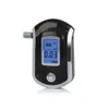 Medidores de concentração Tester de álcool de respiração digital Mini Polícia Profissional AT6000 Álcool Analisador Bêbado Analisador LCD tela LCD