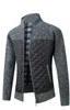 Maglioni maschili maglione da uomo cardigan zipper 2022 arrivo inverno moda inverno spesso cappotto a maglia da lavoro da ragazzi tascabile blu nero grigio m10men's