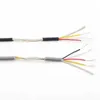 Andra belysningstillbehör svart grå skärmad tråd 22 24 26 28Awg Multi-Core 2/3/4Cores PVC Control Cable Anti-interference 1-10 meter annan
