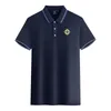 Polos nacionais da Irlanda do Norte para homens e mulheres, algodão mercerizado, manga curta, lapela, respirável, camiseta esportiva, logotipo pode ser personalizado