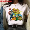 Chucky Harajuku drôle dessin animé horreur T-shirt femmes Ullzang graphique T-shirt Vintage Anime haut tendance t-shirts femme