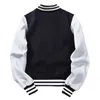 Supzoom Arrival Letter Rib Sleeve Cotton Top Fashion Single Breasted Casual Bomber Baseball Jacket Loose Cardigan Coat 220715