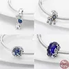 Новые 925 серебряные чары серебряного серебра Plata Charms of Ley 925 Bead Pendant Fit Original Beads Original Fit Pandora Bracelet Jewelry Make Diy подарок