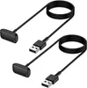 2Pack Charger Cable Compatible med Fitbit Luxe Charge 5 Fast Charging Uppgraderad stark magnetersättning 3,3 ft lång