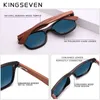 Kingseven Natural Holz Sonnenbrille Männer polarisierte Mode Sonnenbrille Original Wood de Sol Maskulino 2204079370767