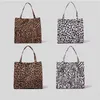 Leopard Zebra Vintage Dimbag для женщин Work Work Shopper Fashion Ladies Tote Weekend Big Retro Top Harding Bags Bag Sag 220507