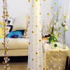 Curtain & Drapes Colorful Transparent Crystal Window Christmas Party Decoration Garland Pendant Romantic Wedding DecorationCurtain