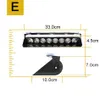 24W 8 LED pare-brise voyant d'avertissement voiture lumières de secours camion barre lumineuse stroboscopique pour 12V DC S8A6701466