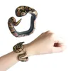 Fake Snake Novelty Toys Simulation Snake Resin Bracelet Scary Rattlesnake Cobra Horror Funny Birthday Party Toy Joke Prank Gifts