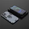 For iPhone 13 Slide Armor Shockproof Phone Case iPhone 12 11 Pro Max XR XS X 7 8Plus 13 Magnetic Ring Holder Back Cover