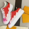 Top Kwaliteit Vrouwen Platform Time Out Sneaker Top Kalfsleer Veterschoenen Runner Trainers 3D Bloemen Sneakers met Doos NO42