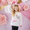 Hoodies & Sweatshirts VIKITA Kids Cotton Sweatshirt Girls Autumn Long Sleeve Clo 220823