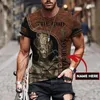 T-shirts för män forntida egyptisk symbol 3D-tryckt mode sommar Harajuku T-shirt unisex topp o-ringad kortärmad Drop E24 Bles22