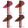 Lip Gloss 12 Colors Nude Matte Liquid Lipstick Red Mate Waterproof Long Lasting Moisturizing Lipgloss Makeup CosmeticsLip Wish22