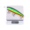 16cm 21g Minnow Fishing Lure Láser Cebo artificial duro 3D Ojos wobblers Pike Carp Crankbaits Tackle 220721