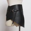 Belts Summer Spring Faux Leather Women Cummerbunds Female Dress Coat Corsets Waistband Decoration Super Wide BeltBelts