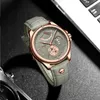 Szwajcarska marka Poedagar Watch Fashion Top luksusowy sport męski na rękę wodoodporną światła skórzana data kwarcowa zegarki Man 282e