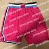 Basketball Jerseys 2022 New Basketball Shorts Pink White Red Black Blue Breathable Pants Sweatpants Classic Shorts City Stitched