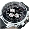 Armbandsur Jaragar Top Men Mechanical Automatic Watch Male Wrist Watches Leather Band Luminous Hands Working Sub-Dials