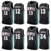 Print Edition Basketball City Earned Desmond Bane Jersey 22 Jaren Jackson Jr 13 Steven Adams 4 Jarrett Culver 23 Ja Morant 12 Dillon Brooks 24 Classic Man Woman