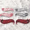 Decorazione per feste 1PC HOT WHEELS Sticker per auto Truck 3D Badge Emblem Decal Accessori auto 8x3cm