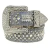 2022 Fashion Belts for Women Designer Heren BB Simon Rhinestone Belt met bling steentjes als cadeau Caritas018127124